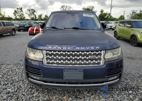 2016 Land Rover Range Rover Hse из США, поврежденный, VIN SALGS2KF8GA261766
